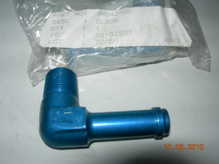 Nipple, Elbow 90' - Pipe/Hose - 3/8