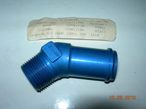 Nipple, Elbow 45' - Pipe/Hose - 3/4" NPT - 1" ID Hose