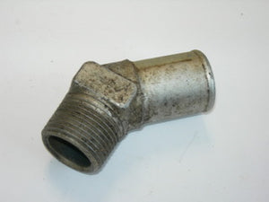 Nipple, Elbow 45' - Pipe/Hose - 3/4" NPT - 1" ID Hose