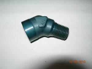 Union, Pipe/Pipe 45' - 1/4" Male NPT - 1/4" Female NPT