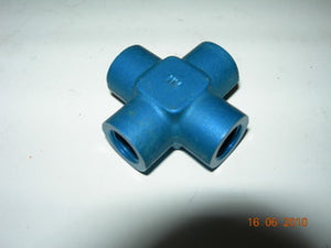 Cross, Pipe/Pipe/Pipe/Pipe - 1/8" NPT Female