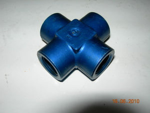 Cross, Pipe/Pipe/Pipe/Pipe - 1/2" NPT Female