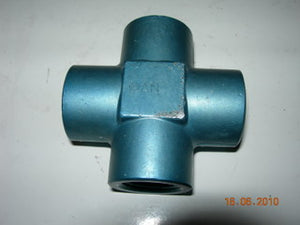 Cross, Pipe/Pipe/Pipe/Pipe - 3/4" NPT Female