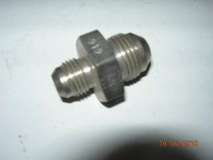 Adapter, Reducer - Male/Male Flare - 1/2" OD Tube to 3/8" OD Tube - Stainless