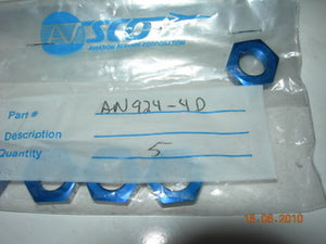 Nut, Bulkhead - Adapter - 7/16-20 - 1/4" OD Tube