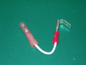 AirWard ONEX/SONEX - Wire Assembly, #18 - 3" - w/ two Piggyback Connectors - White