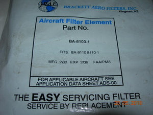 Filter, Air - Brackett