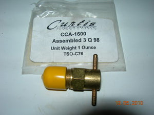 Valve, Fuel Drain - 1/4" NPT - Curtis