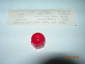 Cap, Protection - Plastic - Female - 1/2-20 - Red