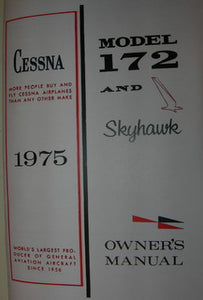 Manual, Cessna - Skyhawk 172M - 1975 - Owner's Manual