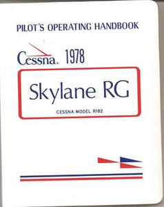 Manual, Cessna - Skylane R182RG - 1978 - Pilot's Operating Handbook