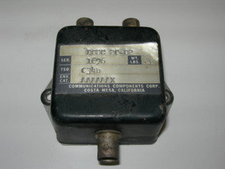 Coupler, Antenna - Diplexer - Two Navs to Antenna - Communications Component