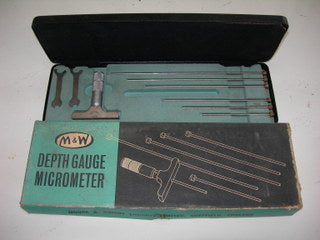 Gauge, Depth - Micrometer - Moore & Wright - Kit