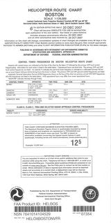 Boston Area - Helicopter Route Chart