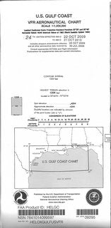 U.S. Gulf Coast Area - Helicopter Route Chart