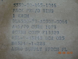 O-ring, Fluorocarbon