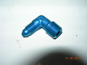Adapter, Pipe/Flare - 90' - 1/8" NPT - 1/8" Tube OD