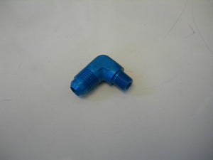 Adapter, Pipe/Flare - 90' - 1/8" NPT - 3/8" Tube OD