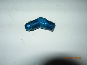 Adapter, 45' - Pipe/Flare - 1/8" NPT - 1/4" Tube OD