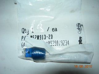 Plug, Internal - Square Head - Drilled - 1/4