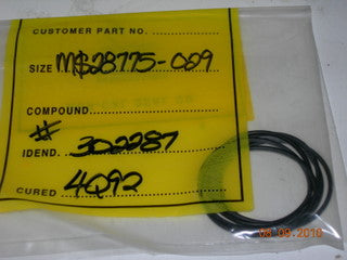O-ring, Hydraulic - 1/16