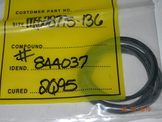 O-ring, Hydraulic - 3/32