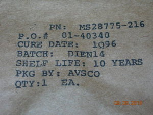 O-ring, Hydraulic - 1/8" Width - 1 1/8" ID - 1 3/8" OD