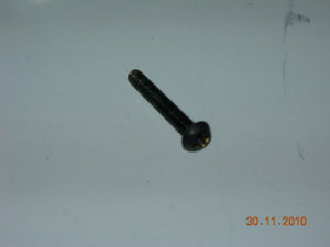 Screw, Machine - Non Structural - Pan Head - 6-32D - 7/8" OL - Brass - Black Oxide - Coarse Threads