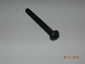 Screw, Machine - Non Structural - Pan Head - 8-32D - 1 1/2" OL - Brass - Black Oxide - Coarse Threads