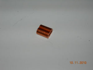 Sleeve, Oval - Nicopress - .380" Height - .440" Long - .240" Width - 3/32" Cable - Copper