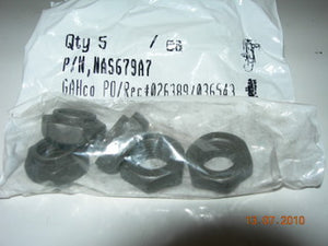 Nut, All Metal - Self-Locking - Low Height - High Temp - 7/16-20