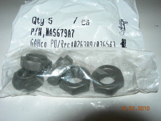 Nut, All Metal - Self-Locking - Low Height - High Temp - 7/16-20