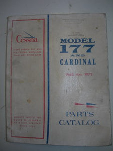 Manual, Cessna - Cardinal 177 - 1968 thru 1972 - Parts