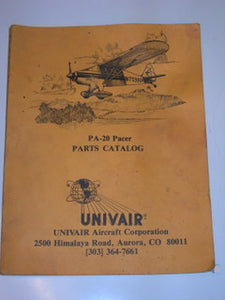 Manual, Piper - PA20 Parts