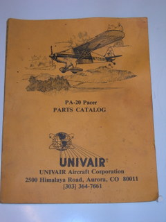 Manual, Piper - PA20 Parts