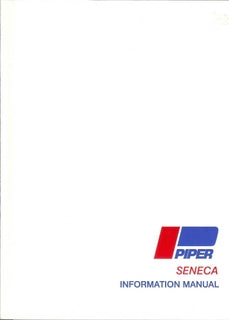 Manual, Piper - Seneca PA34-200 - Information Manual