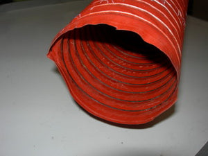 Ducting, 4" ID - Coiled Steel with External Covered Fabric - Thermoid