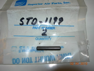 Pin, Tachometer Drive - .187