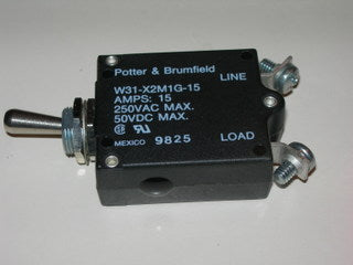 Breaker, Circuit - Switch - 15 Amp